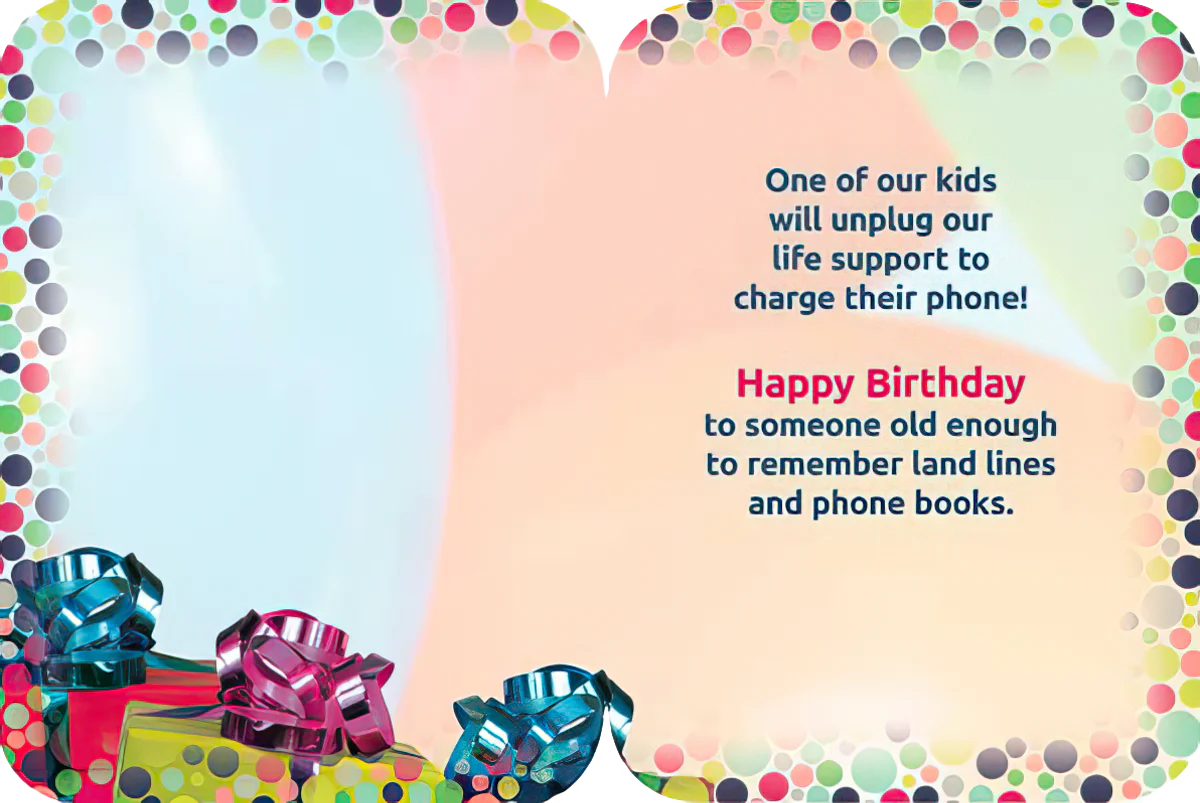 Birthday Card - I Now Know How It Will All End For Us