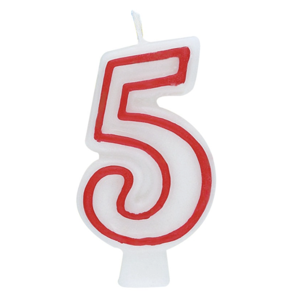Numbers Deluxe Birthday Candle