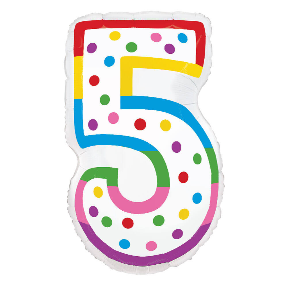 24" Birthday Candle Foil Balloon