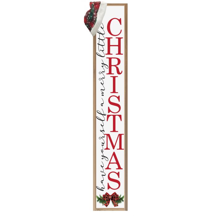 4' Christmas/Snowman Porch Sign Assortment