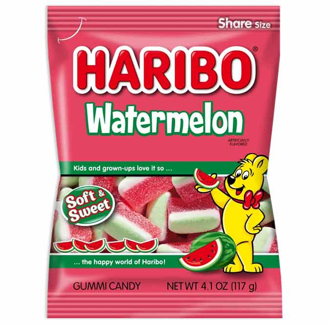 HARIBO PEG BAG - WATERMELON