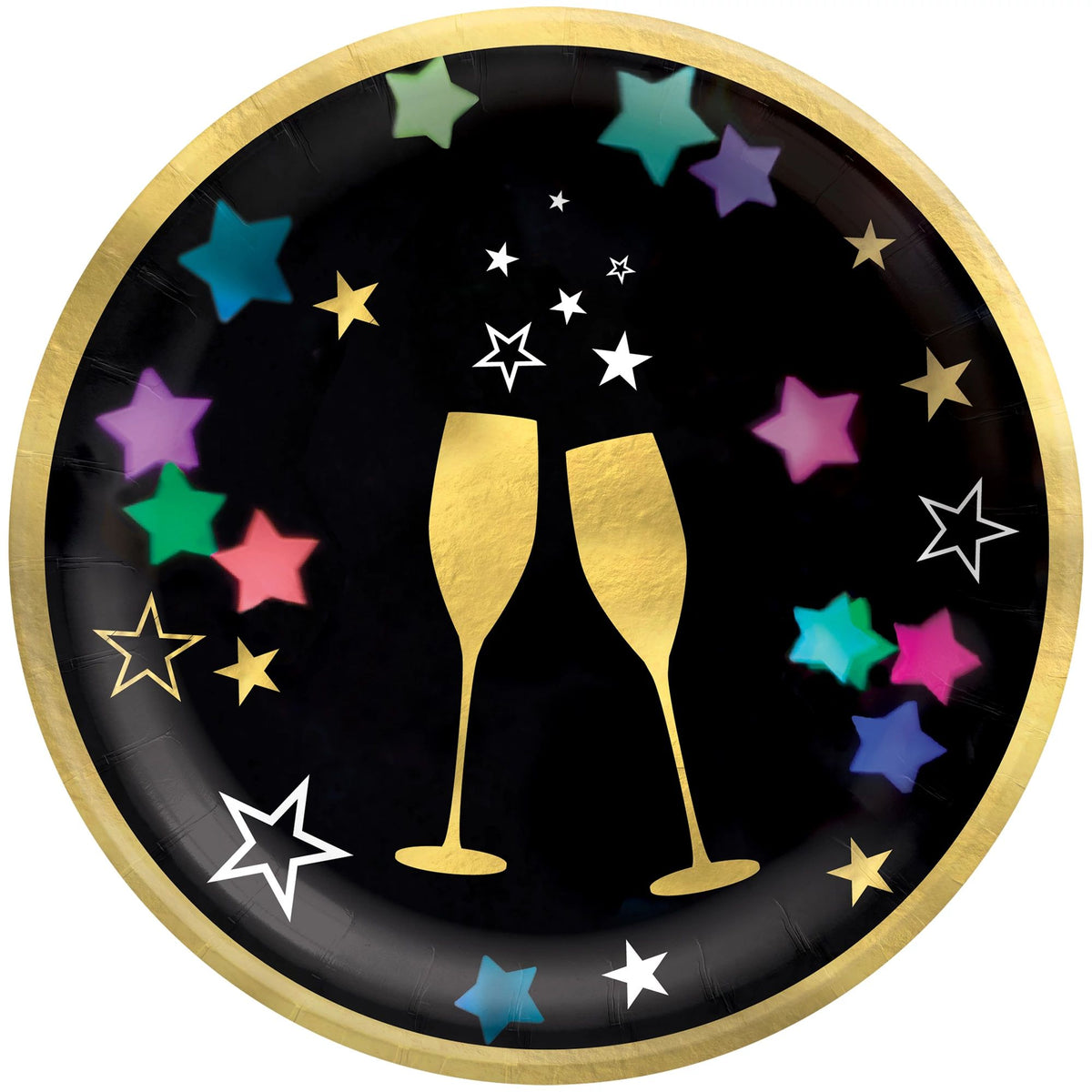 Starlight 7" Round Plates