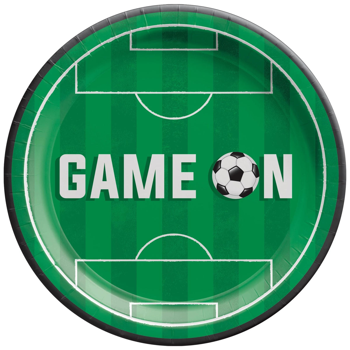 Corner Kick 7&quot; Round Plates