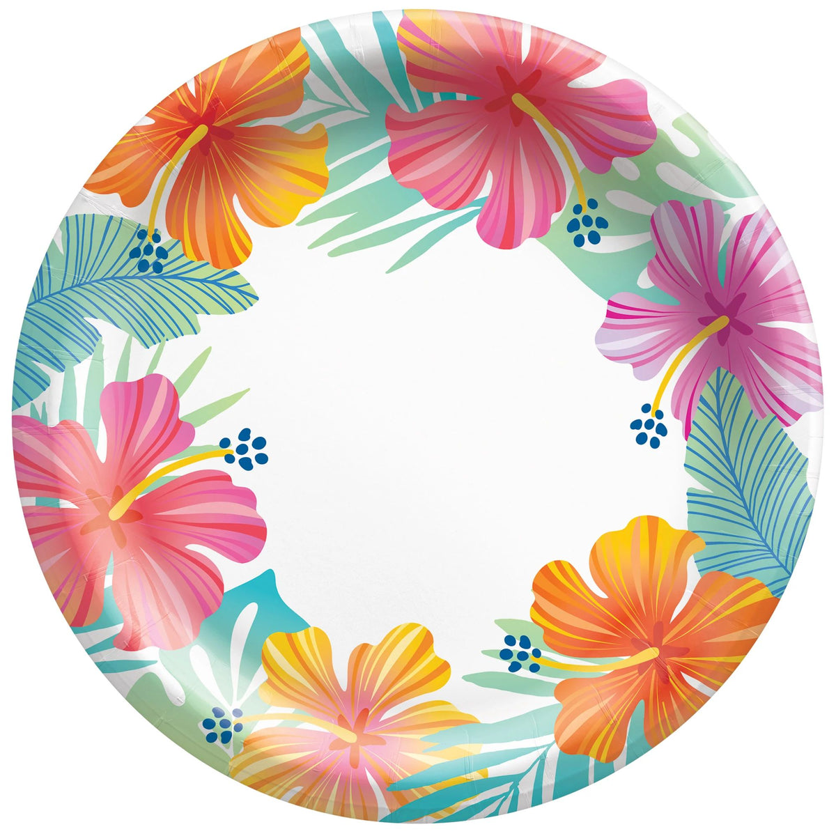 Summer Dreams 7" Round Paper Plates