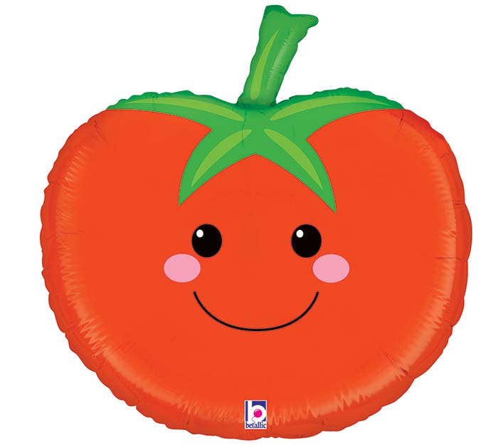 C005 19&quot; PRODUCE PAL TOMATO SHAPED BALLOON