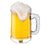 474 29" MIGHTY BEER SHAPE BALLOON