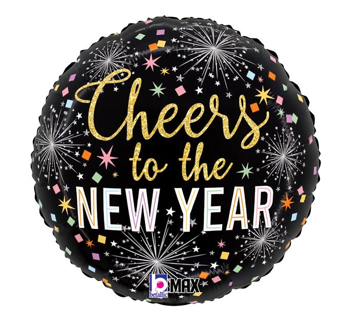 18" CHEERS TO THE NEW YEAR