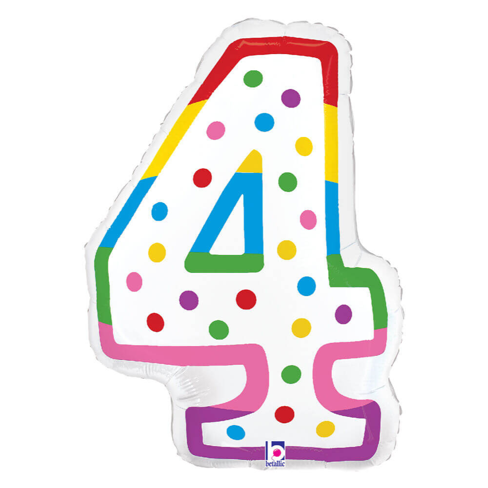 24" Birthday Candle Foil Balloon