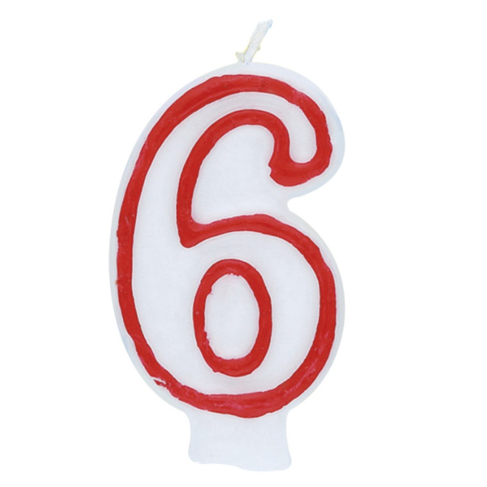 Numbers Deluxe Birthday Candle