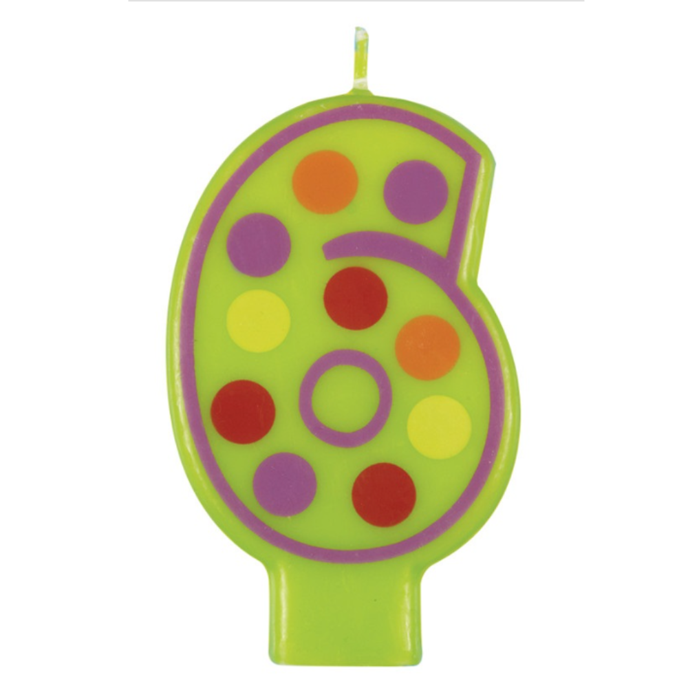 Numbers Decorative Birthday Candle