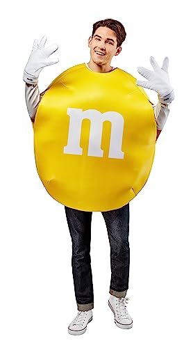 Yellow M&amp;M Costume for Adults