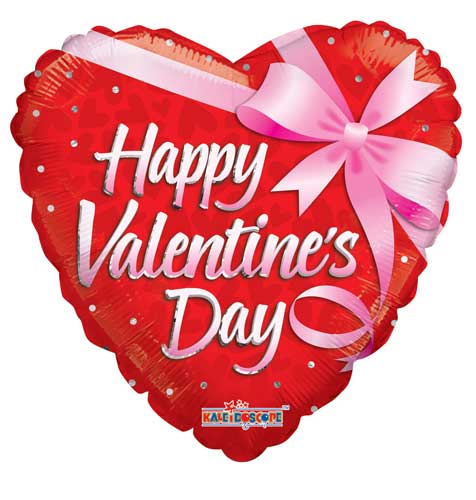 36" Valentine Gift Jumbo Foil Balloon
