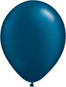 00 Count Latex Balloon 11 Pearl Midnight Blue