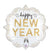 31" Metallic New Year Diamond Shape Mylar Balloon