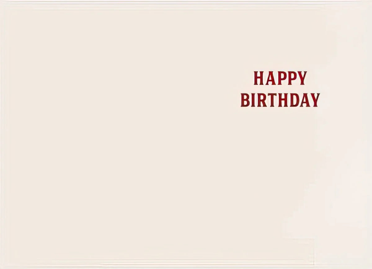 Aged to Perfection Birthday Card