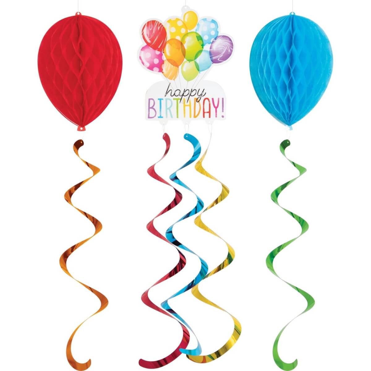 Balloon Bash Hanging Decor & Danglers
