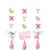 Fairy Forest Hanging Cutouts with Tassels