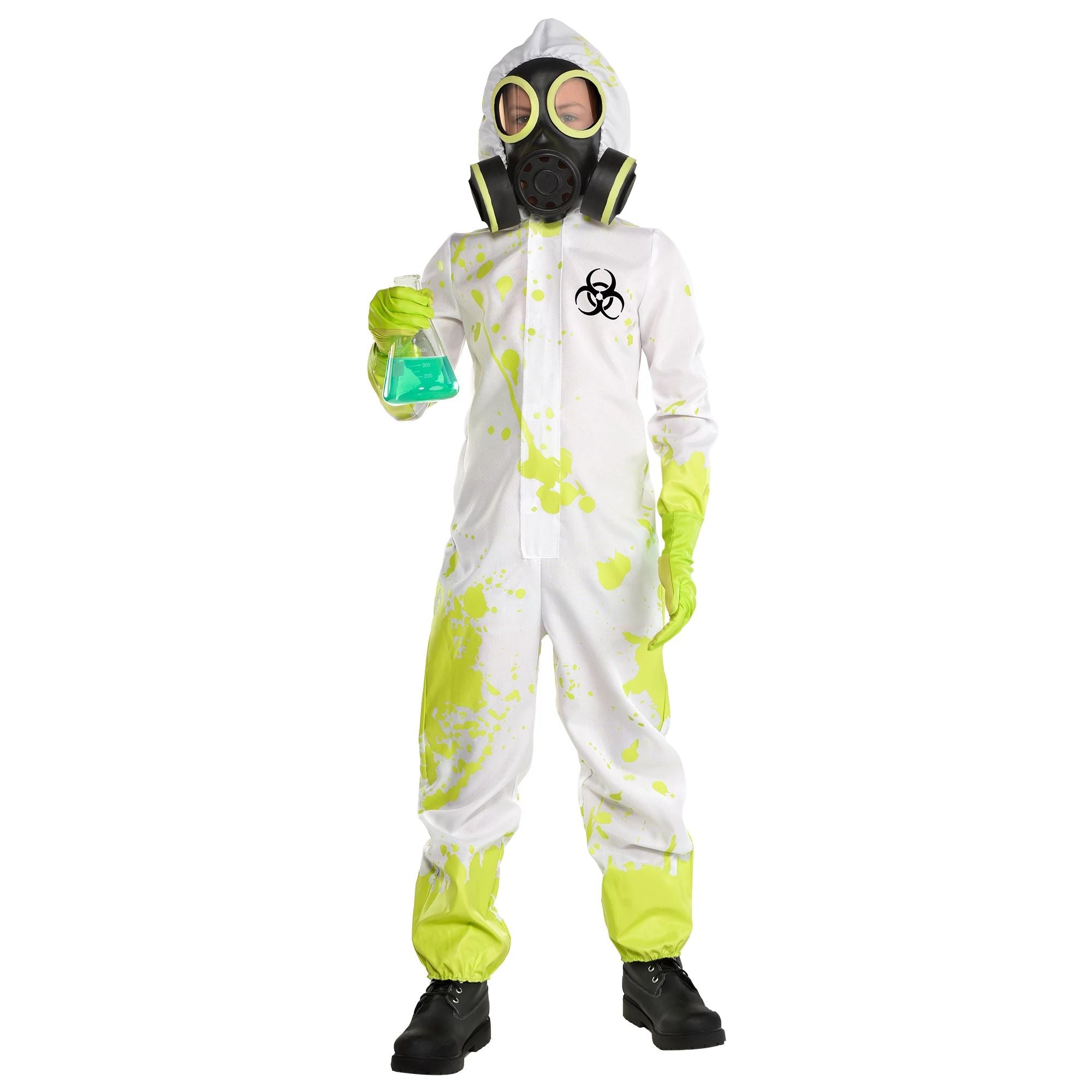 Glow Hazmat Child Costume by Amscan in White