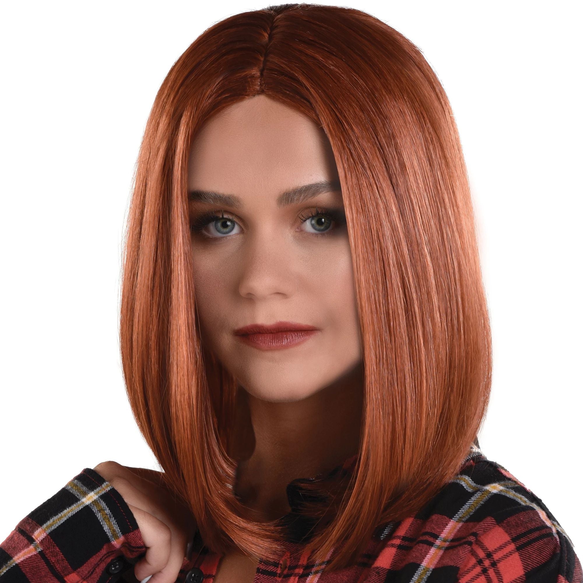 Red Long Bob Wig