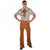 60's Collared Shirt & Pants Set - Men's S/M