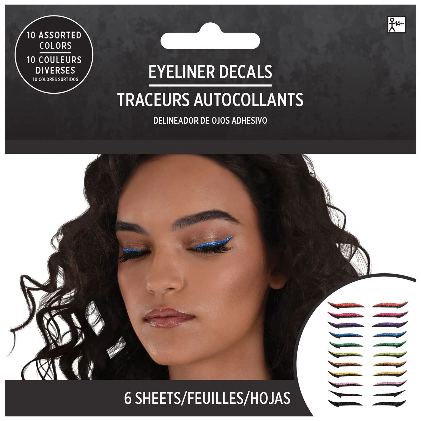 Winged Eyeliner Decals