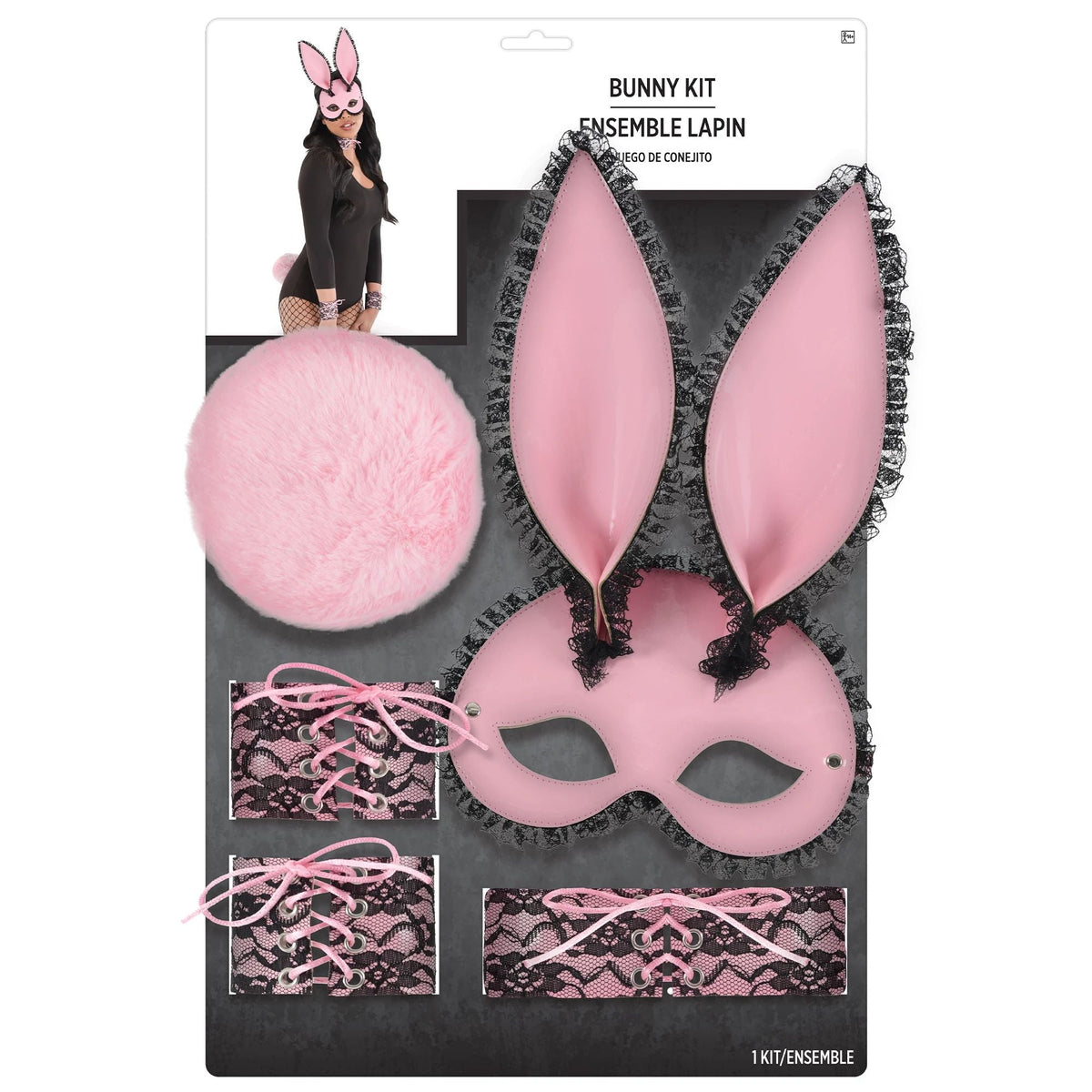 Pink Adult Bunny Kit