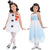 Snowman Winter Princess Transforming Costume - Child S 4-6