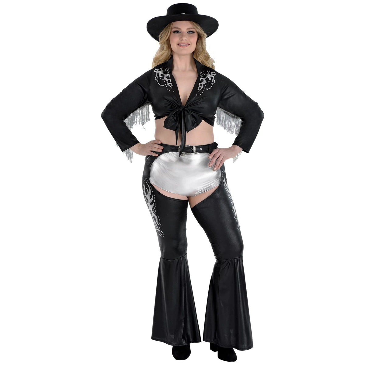 Cowgirl Glam Crop Top - Women&#39;s Plus XXL