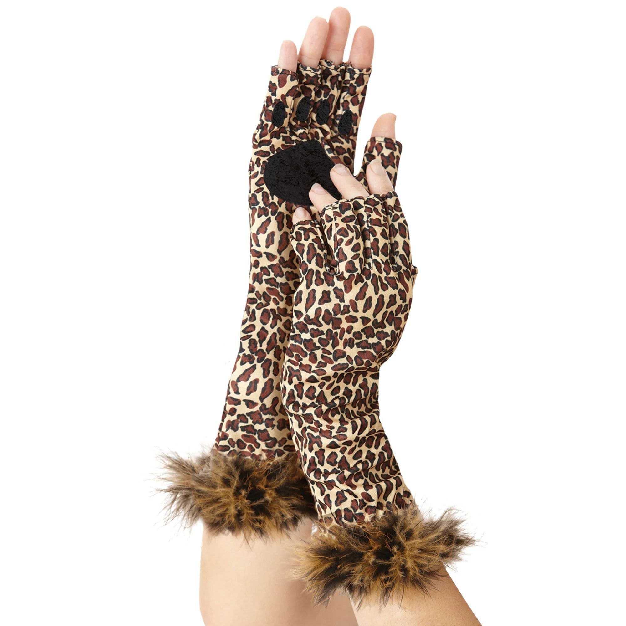 Leopard Gloves