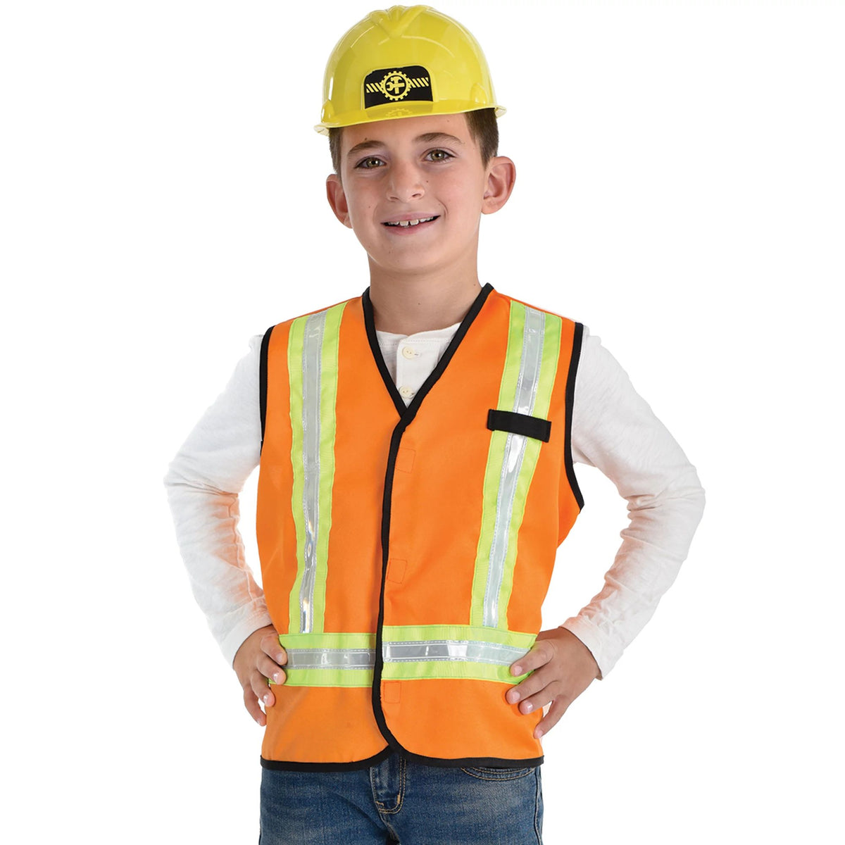 Construction Party Vest And Hat
