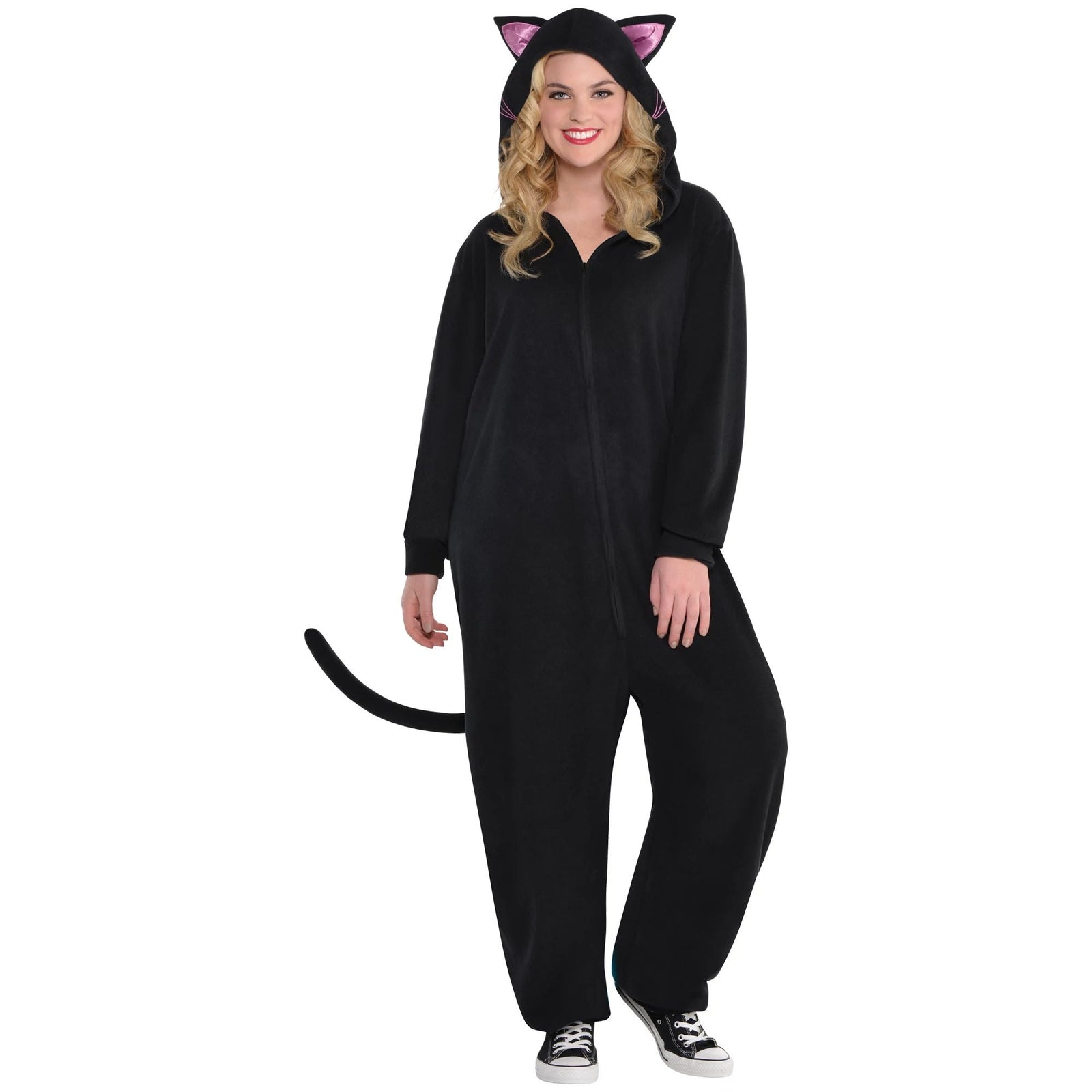 Black Cat Zipster™ - Adult Plus (Up to 6'4")