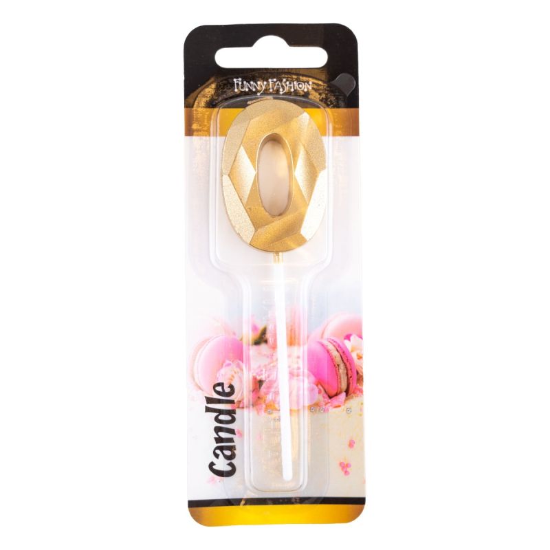 3D Candle - Gold