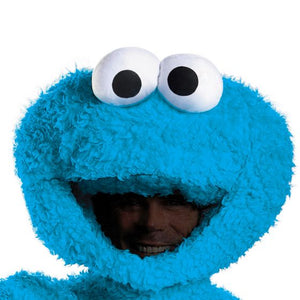 Full Plush Cookie Monster Prestige Adult mask