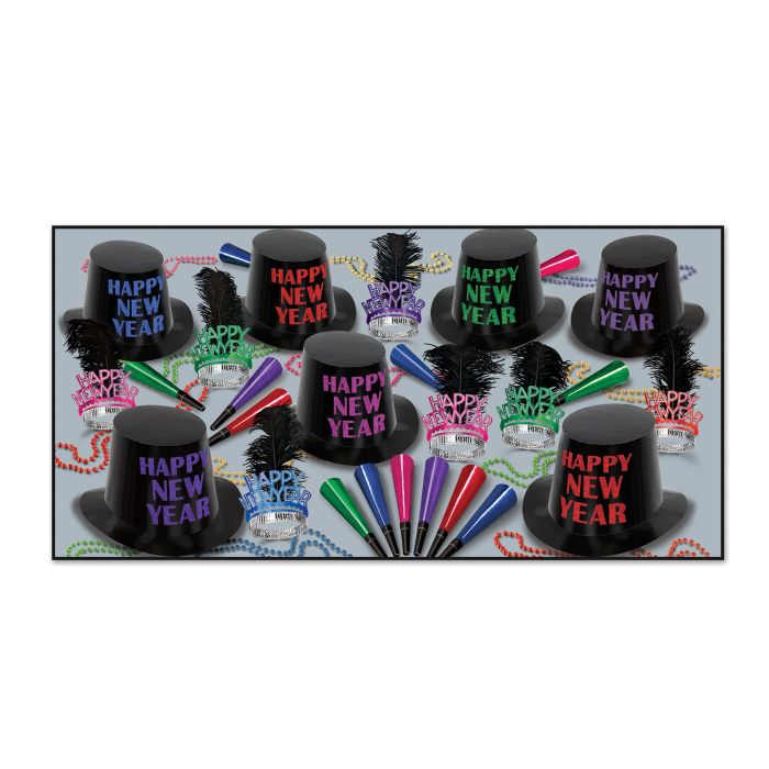Happy New Year Midnight Party Assortment for 50