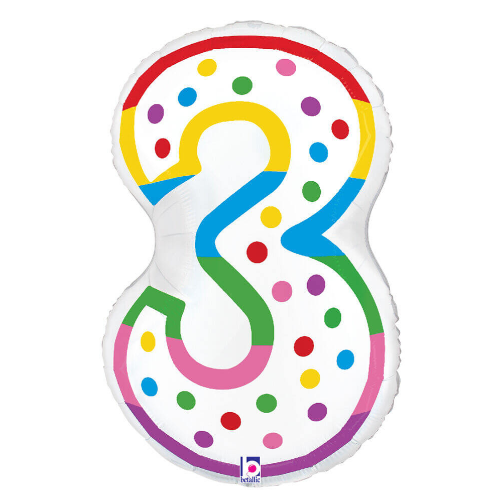 24" Birthday Candle Foil Balloon