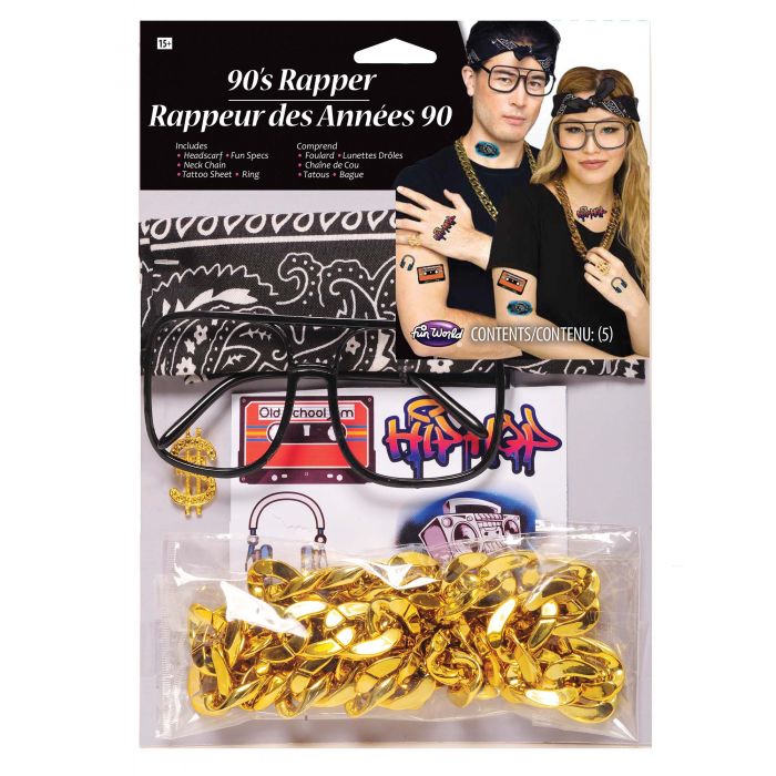 90s Rapper Costume Kit