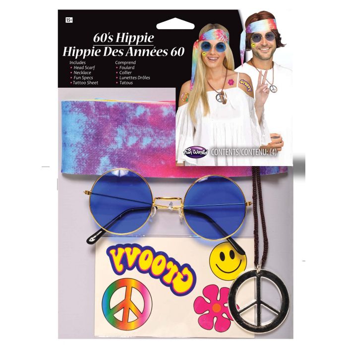 60s Hippie Costume Kit