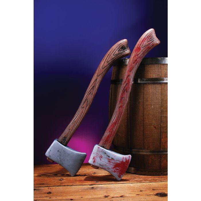 24" Axe &amp; Bloody Axe