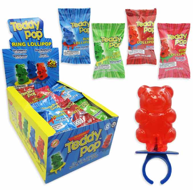 WEARABLE TEDDY POP IN DISPLAY