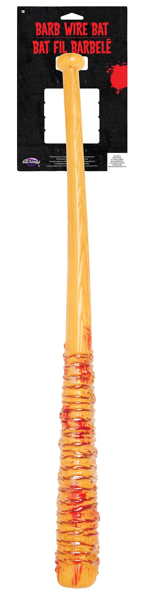 30" Barb Wire Zombie Bat