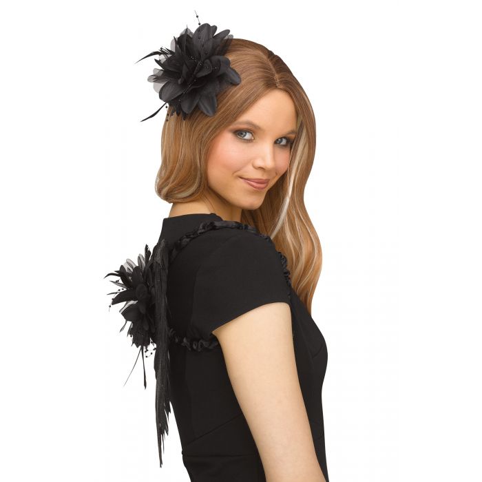 Fantasy Feather Wings - Black
