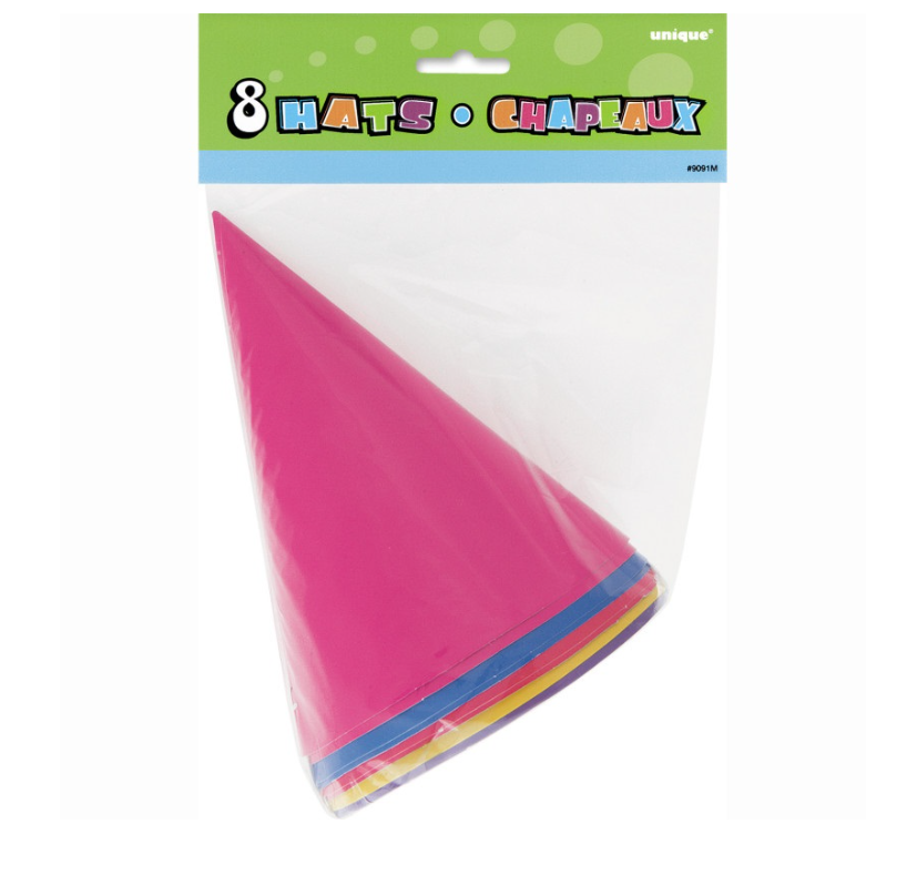 Party Hats - Assorted Colors