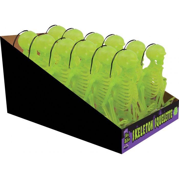 14" Glow In Dark Skeleton in PDQ