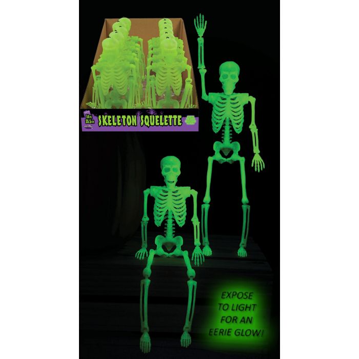 14" Glow In Dark Skeleton in PDQ