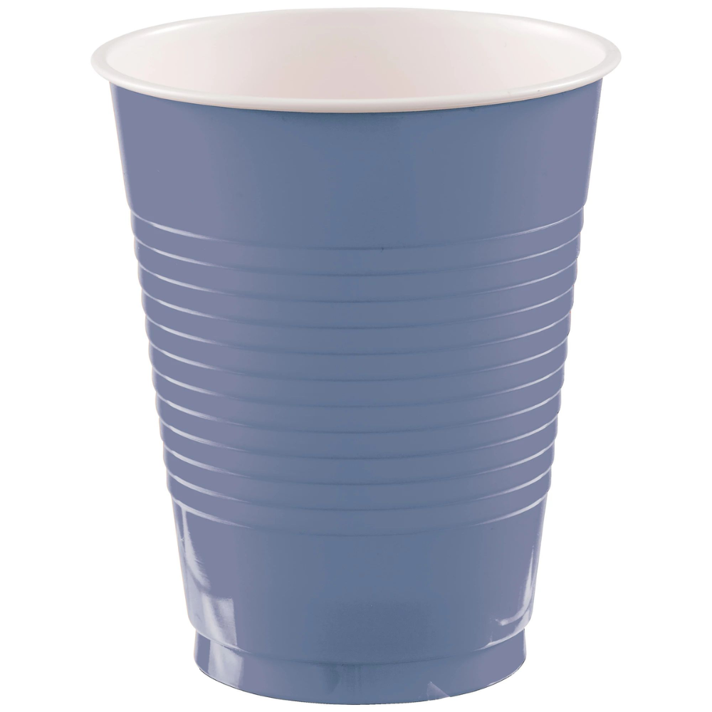 18 oz. Plastic Cups - 50 Ct - Indigo