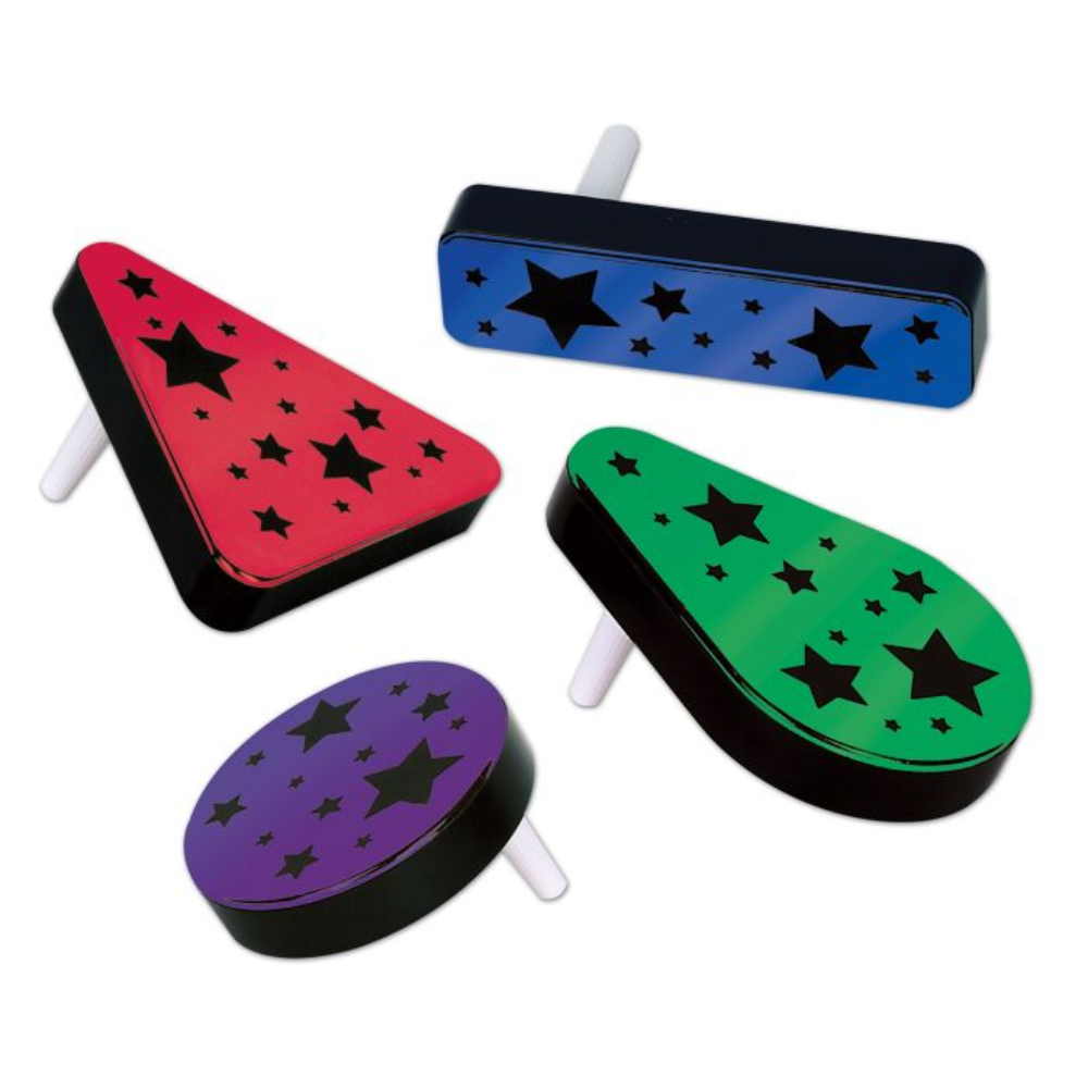 Plastic Metallic Noisemakers - Multicolored