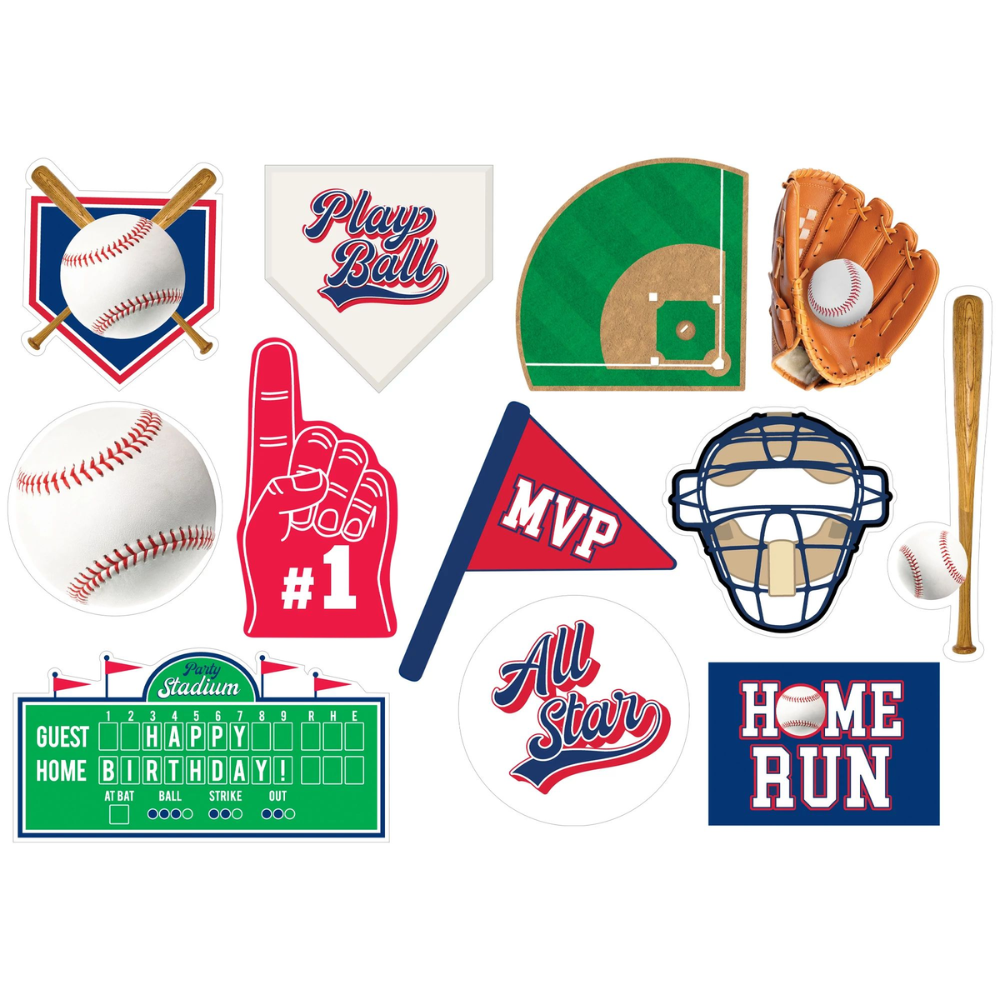 Home Run Baseball Value Pack Cutouts