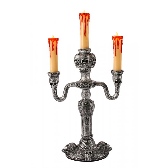 14" LED Haunted Mansion Candelabra
