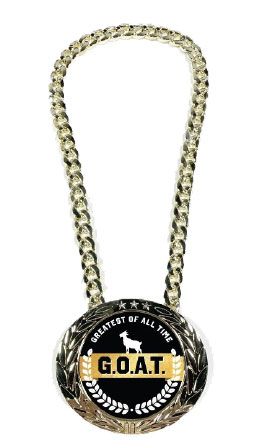 G.O.A.T. Medallion