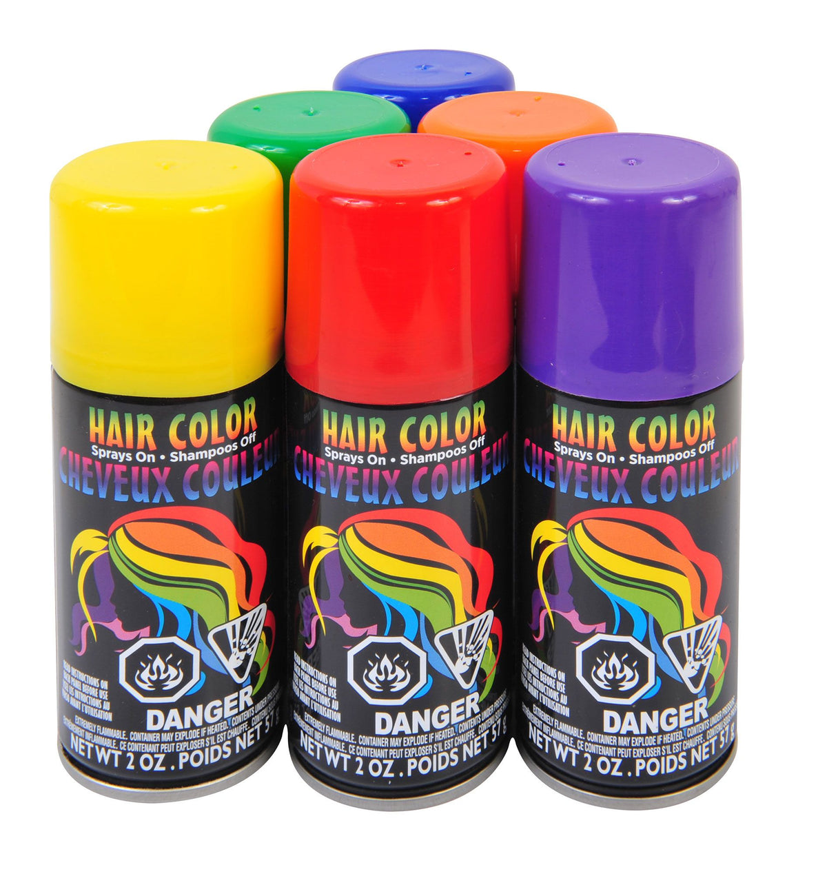 Fluorescent Hair Spray